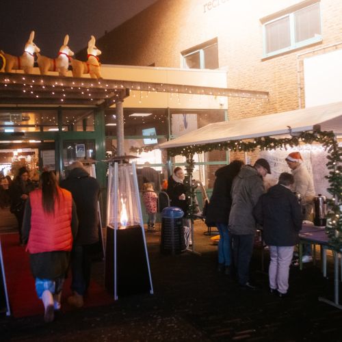 Kerstmarkt sfeerimpressie