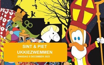 Sint en Piet bij het UkkieZwemmen - 5 december