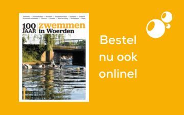 Het magazine '100 jaar zwemmen in Woerden' 