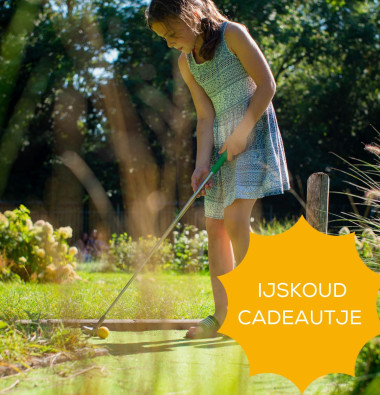 Midgetgolf + IJskoud cadeautje!