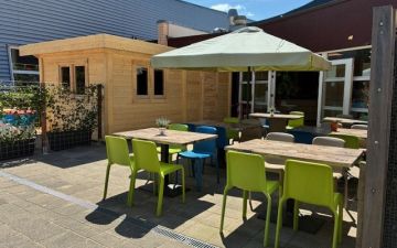 Een nieuwe hoofdingang bij zwembad Batenstein
