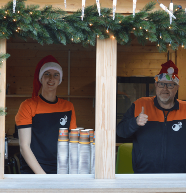 Een warm kerstmoment bij WoerdenSport!