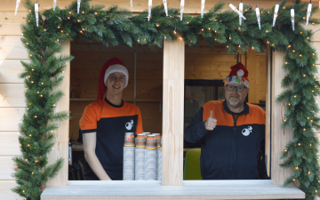 Een warm kerstmoment bij WoerdenSport!