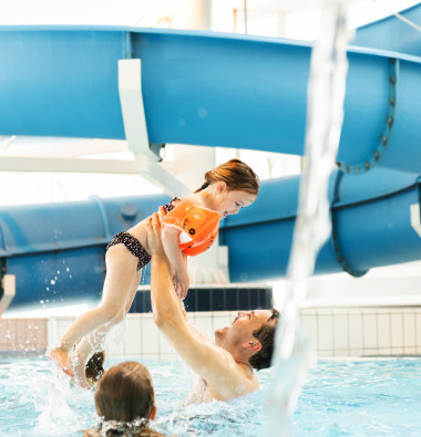 Zondag vindt het RecreatieZwemmen plaats in het recreatiebad. 