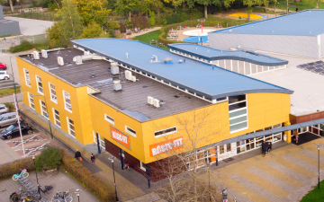 Let op: bouwverkeer bij het zwembad