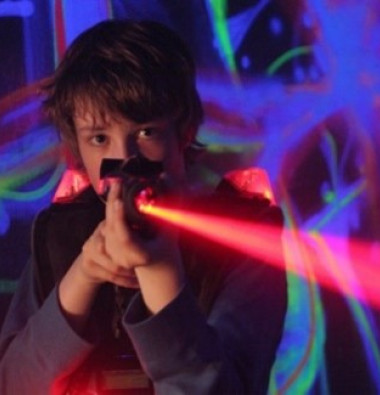 LaserFun in zwembad H2O