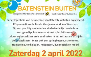 BatensteinBuiten gaat weer open voor het zomerseizoen