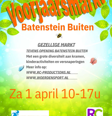 Voorjaarsmarkt & opening BatensteinBuiten 