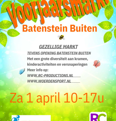 Voorjaarsmarkt in BatensteinBuiten 