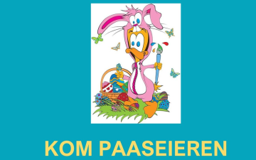 Openingstijden Pasen.